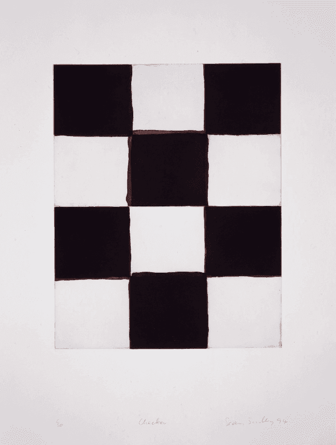 Sean Scully, ‘Checker’, 1994, Print, Etching, Galerie Klüser, Numbered, Dated