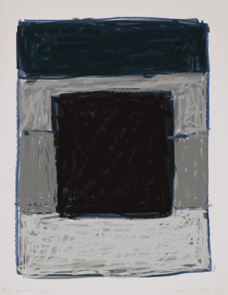 Sean Scully, ‘Dark Square’, 2021, Print, Aquatint etching, null, Numbered, Dated