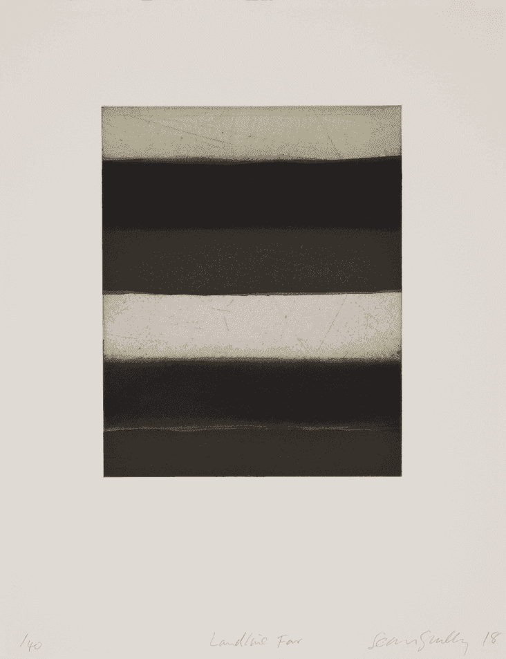 Sean Scully, ‘Landline Far’, 2018, Print, Aquatint etching, null, Numbered, Dated