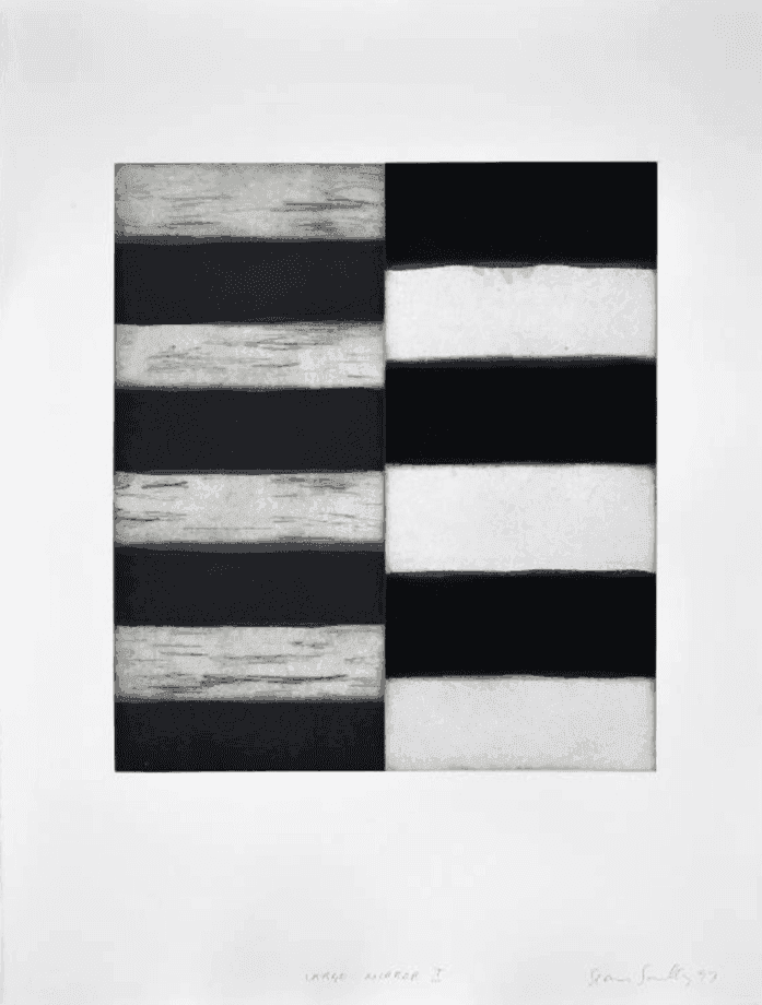 Sean Scully, ‘Large Mirror I’, 1997, Print, Colour aquatint etching, null, Numbered, Dated