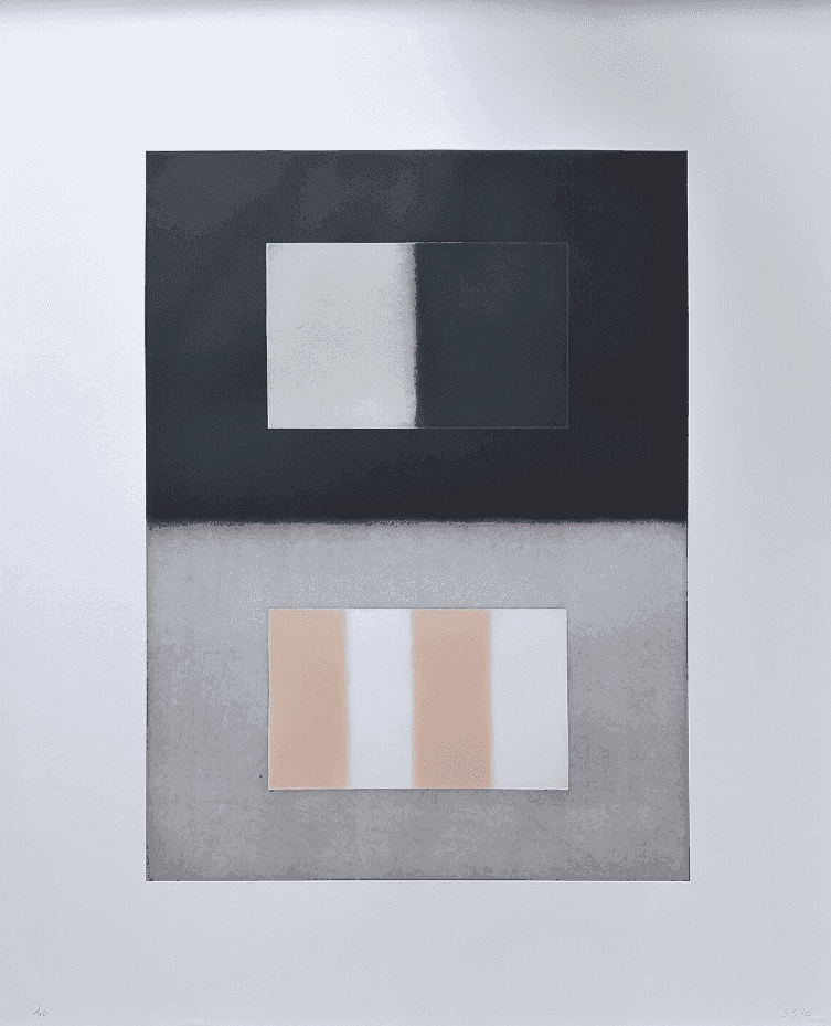 Sean Scully, ‘Liliane II’, 2010, Print, Aquatint with sugarlift, spitbite and hard ground etching on Somerset Textured white 300gsm paper, Gregory Burnet Editions, Numbered, Dated