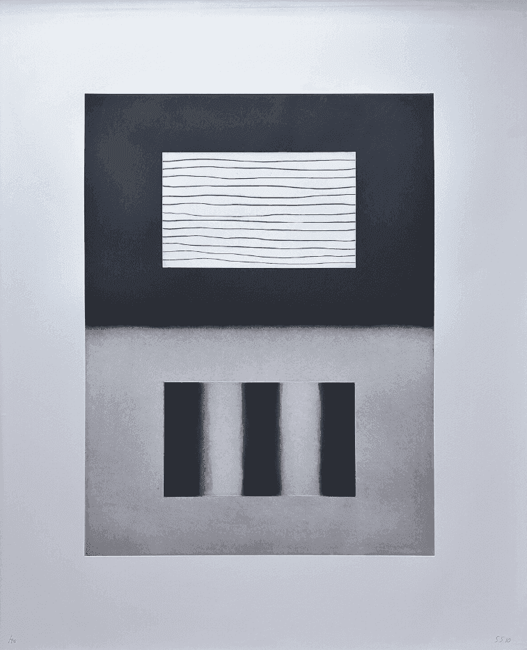 Sean Scully, ‘Liliane VI’, 2010, Print, Aquatint with sugarlift, spitbite and hard ground etching on Somerset Textured white 300gsm paper, Gregory Burnet Editions, Numbered, Dated