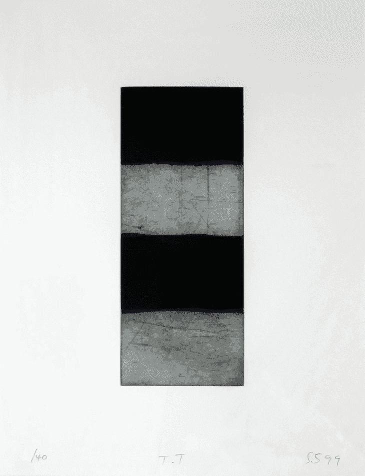 Sean Scully, ‘Number III’, 1999, Print, Aquatint - sugar lift, spit bite, null, Numbered, Dated