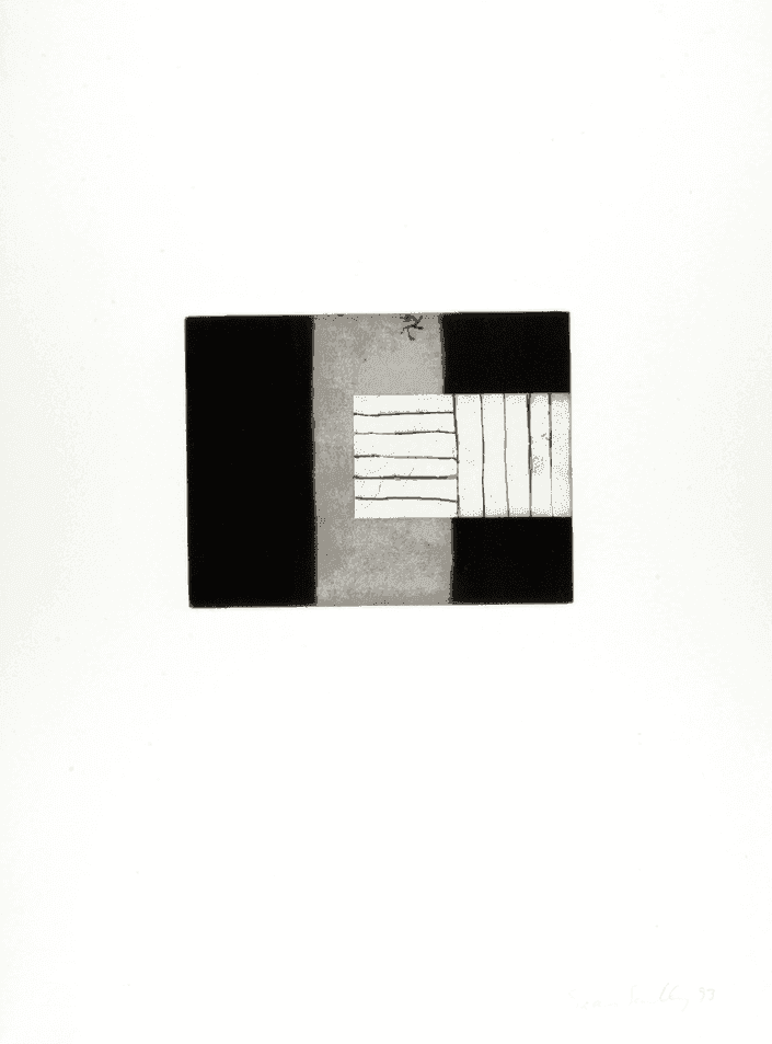 Sean Scully, ‘She Weeps Over Rahoon’, 1993, Print, Etching, Galerie Klüser, Numbered