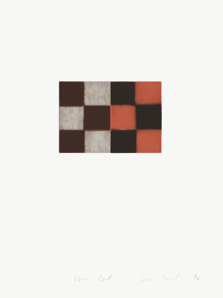 Sean Scully, ‘Union Red’, 1996, Print, Etching, null, Numbered, Dated