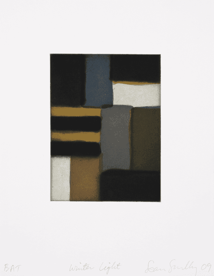 Sean Scully, ‘Winter Light’, 2009, Print, Aquatint with sugar lift and spitbite on paper, null, Numbered, Dated