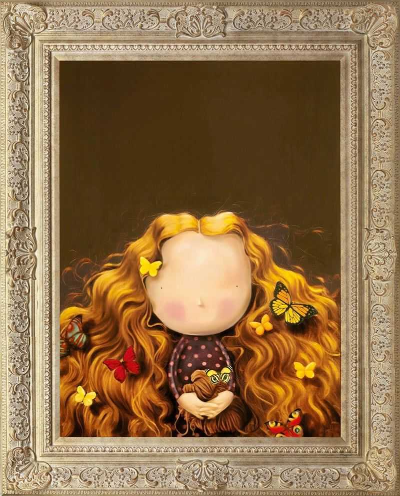 Shazia, ‘Flanna (Large)’, 2023, Print, Fine Art Print, Castle Fine Art, Framed