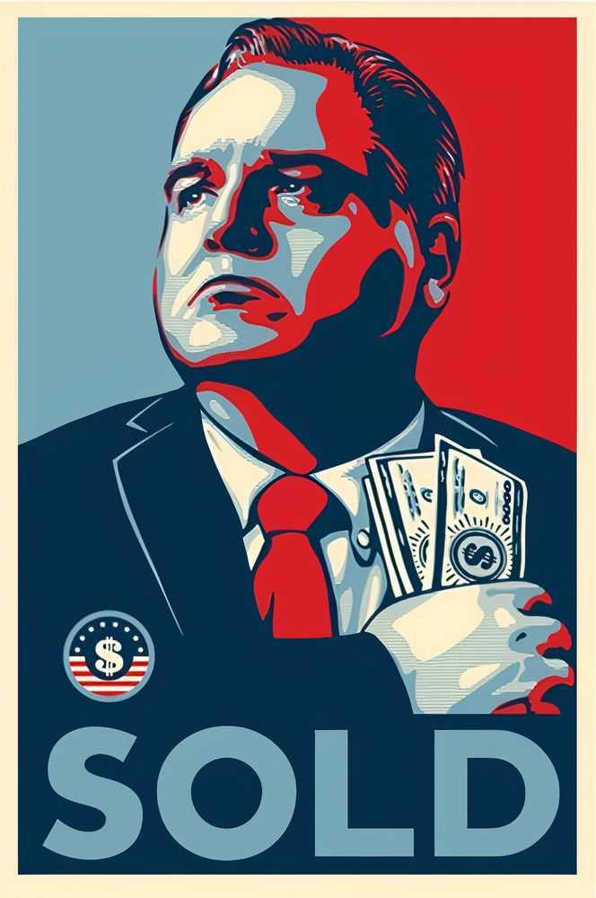 Shepard Fairey (Obey), ‘SOLD’, 2014, Print, Screenprint in colours on paper, Indiegogo, Numbered, Dated