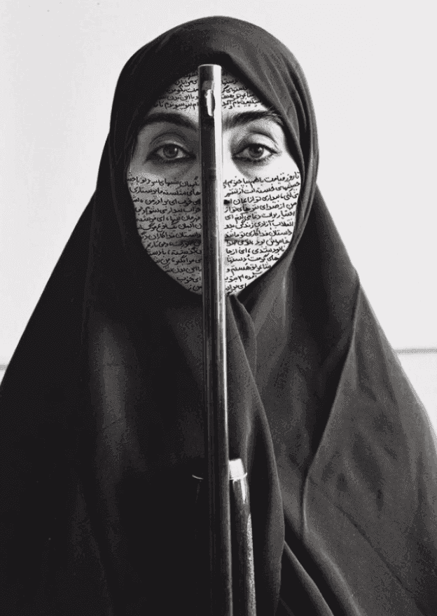 Shirin Neshat, ‘Rebellious Silence’, 1994, Print, Silver print and applied ink, null, 