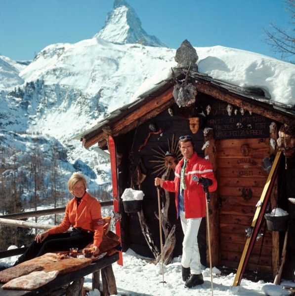 Slim Aarons, ‘Chalet Costi (Large)’, 1968, Photography, C-Type Print, null, Numbered