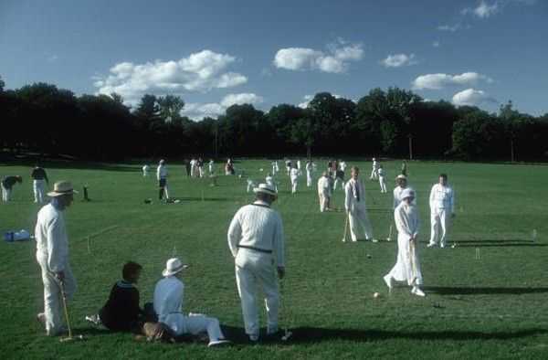 Slim Aarons, ‘Farfield Croquet (Large)’, 1991, Photography, C-Type Print, null, Numbered