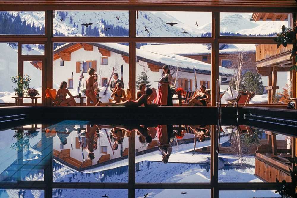 Slim Aarons, ‘Gasthof Post Pool (Medium)’, 1979, Photography, C-Type Print, null, Numbered