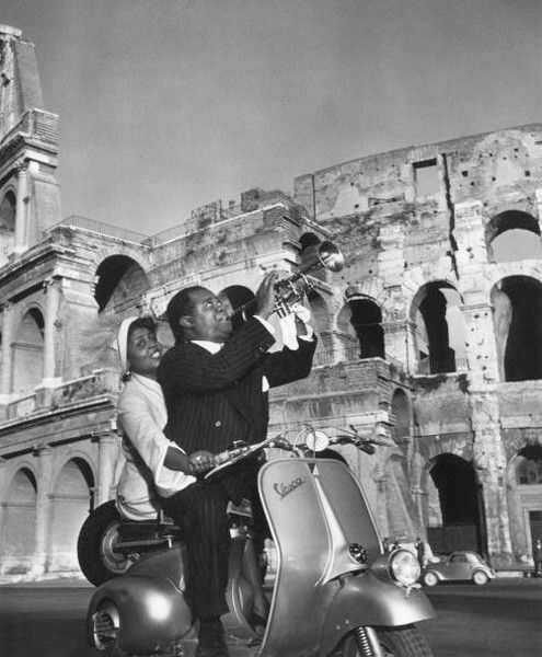 Slim Aarons, ‘Jazz Scooter (Small)’, 1948, Photography, C-Type Print, null, Numbered