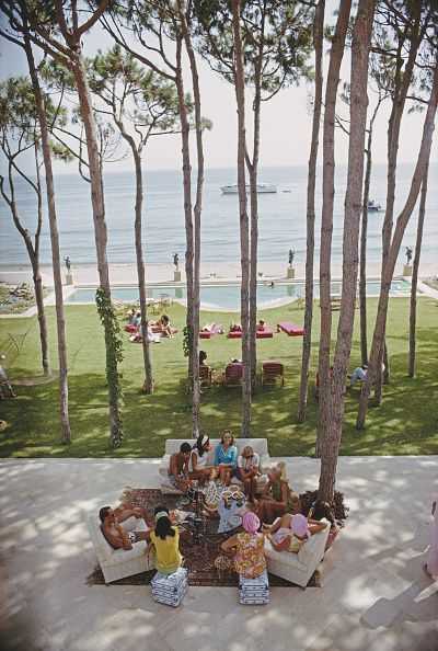 Slim Aarons, ‘Marbella House Party, 1967 (Large)’, 1967, Photography, C-Type Print, null, Numbered