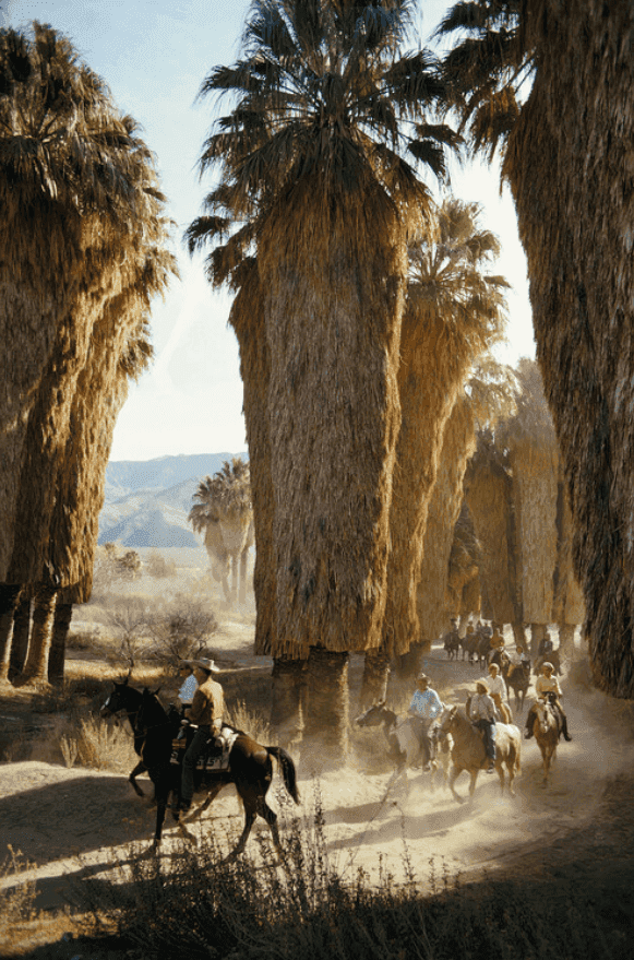 Slim Aarons, ‘Palm Springs Riders (Large)’, 1970, Photography, C-Type Print, null, Numbered