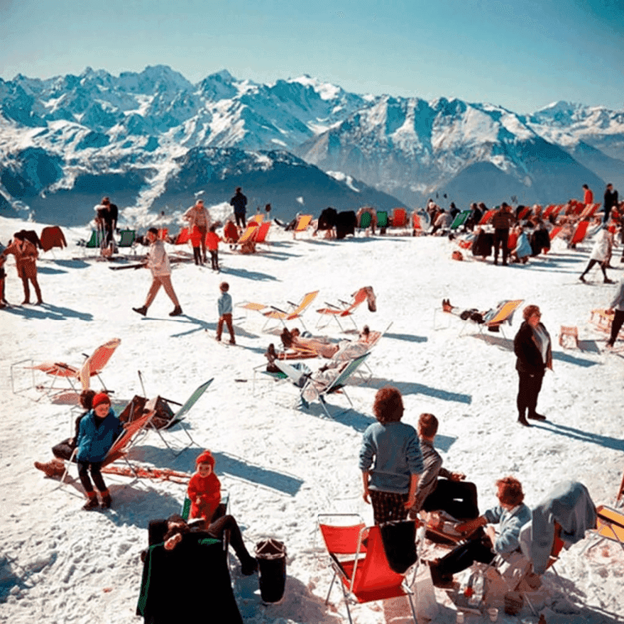 Slim Aarons, ‘Verbier Vacation (Medium)’, 1964, Photography, C-Type Print, null, Numbered
