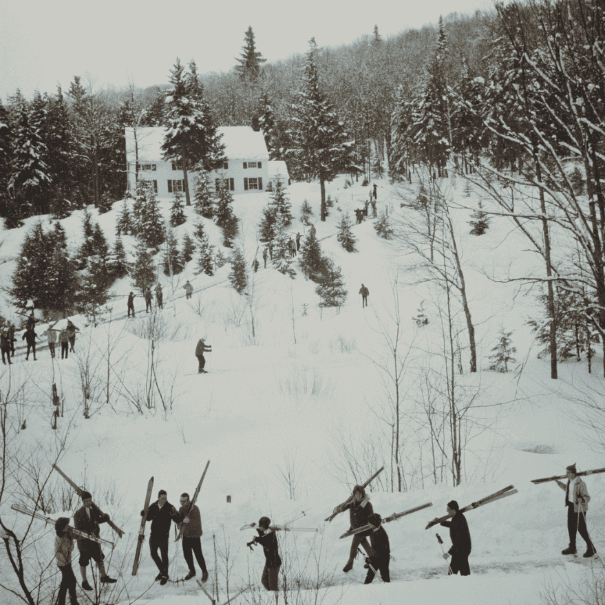 Slim Aarons, ‘Vermont Winter (Small)’, 1960, Photography, C-Type Print, null, Numbered