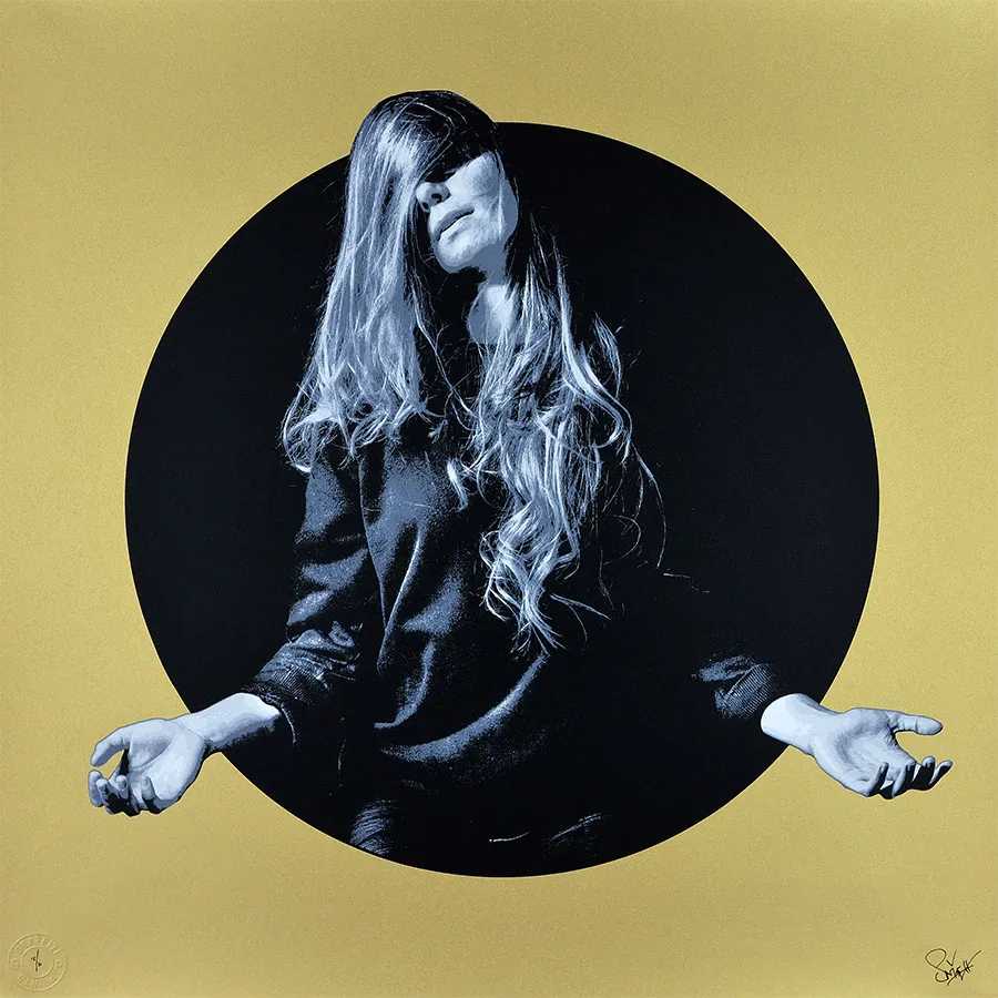 Snik, ‘Fading Glow (Gold)’, 2016, Print, 11 Colour screenprint On 300gsm Somerset paper, Graffiti Prints, Numbered