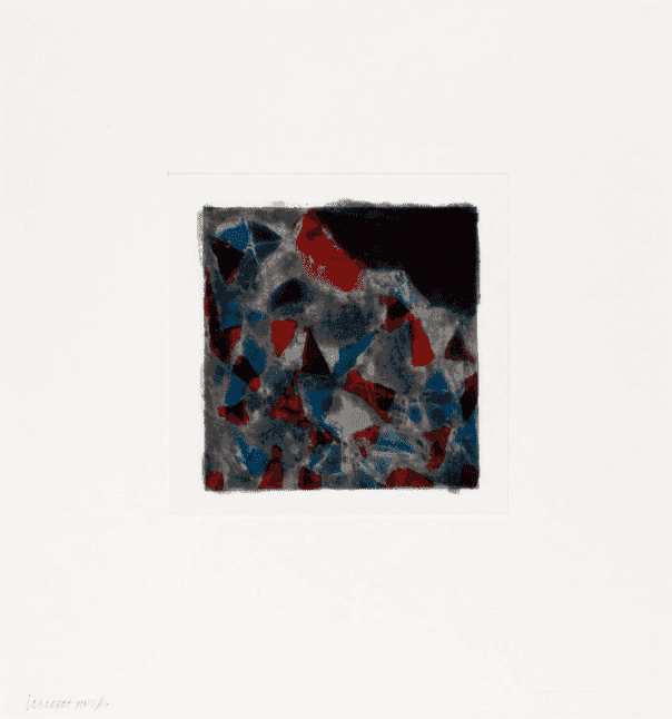Sol LeWitt, ‘Color & Black, Plate #04’, 1991, Print, Somerset textured white, null, Numbered