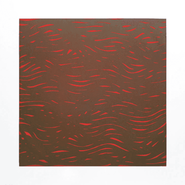 Sol LeWitt, ‘Horizontal Bands (More or Less) Red and Green’, 2002, Print, Somerset textured white, null, Numbered
