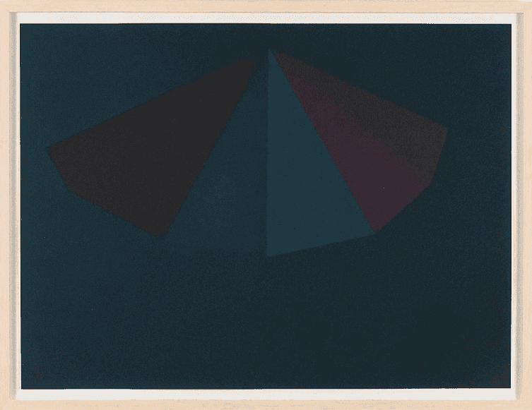Sol LeWitt, ‘Pyramid’, 1986, Print, Screenprint in colours on Arches paper, null, Numbered, Framed