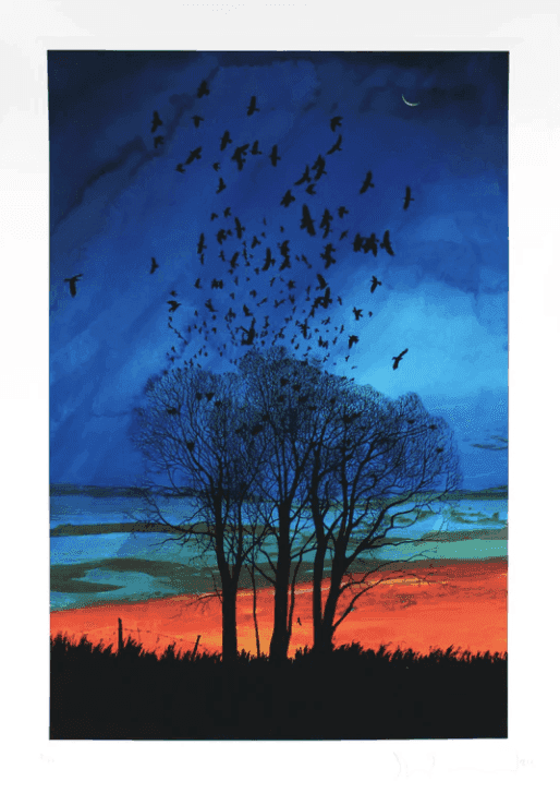 Stanley Donwood, ‘Clamour (Large)’, 2024, Print, Archival Inkjet on Somerset Enhanced Infinity 330gsm Paper, null, Numbered, Dated