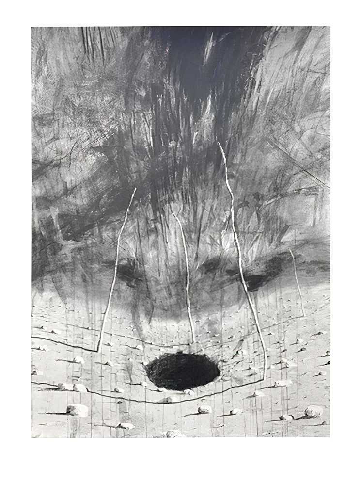 Stanley Donwood, ‘Hole’, 2020, Print, 6 Colour Screenprint on Somerset Tub Sized 410gsm Paper, Jealous Gallery, Numbered, Dated