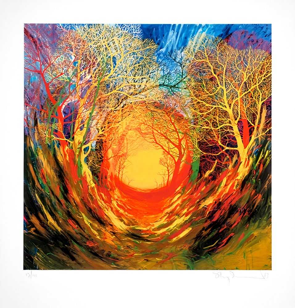 Stanley Donwood, ‘Nether (Large Format)’, 2013, Print, Pigment print with screenprintgloss on Somerset Satin 330gsm paper, Lazinc, Numbered, Dated