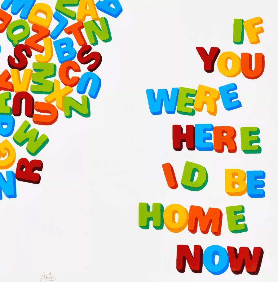 Stephen Powers, ‘Home’, 2012, Print, Screenprint in colours on 335 gsm Coventry Rag Paper, null, Numbered