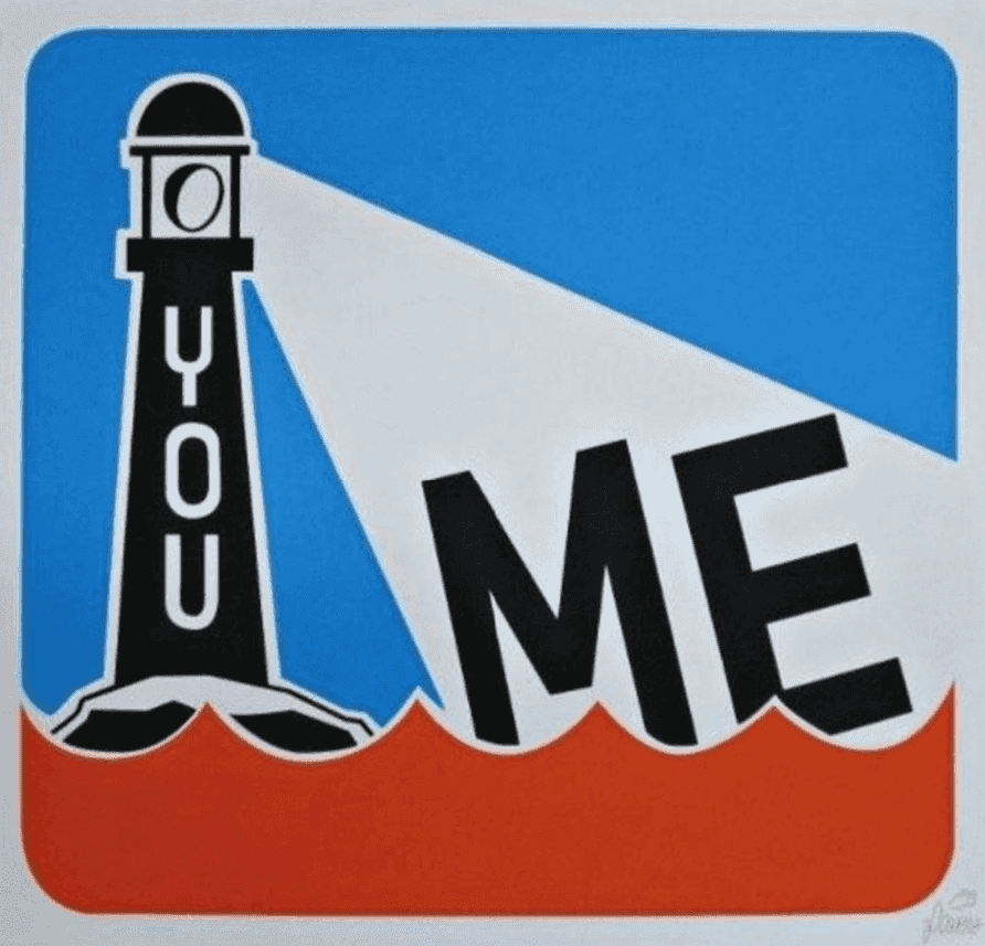 Stephen Powers, ‘You and Me’, 2012, Print, Silkscreen print on french paper, null, Numbered