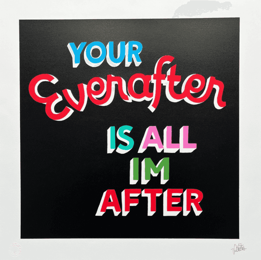 Stephen Powers, ‘Your Everafter’, 2010, Print, Screenprint on paper, null, Numbered