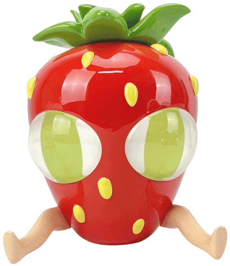 Stickymonger, ‘Ceramic Flower Pot (Red)’, 25-03-2022, Sculpture, Ceramic, K11 Design Store, 