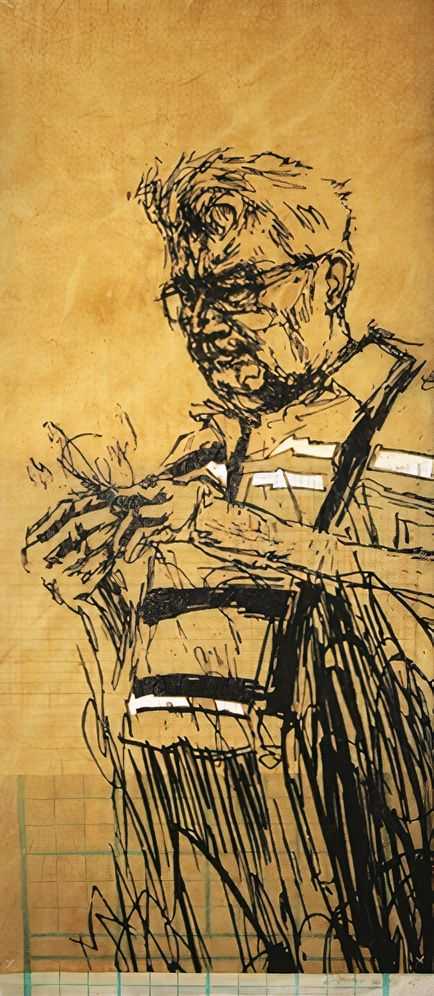 Swoon, ‘Alden’, 25-11-2008, Print, Silk screened with hand cutting, on dyed paper, Just Seeds, Numbered, Handfinished