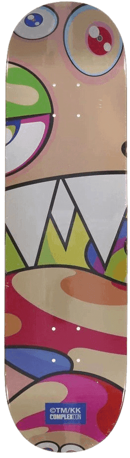 Takashi Murakami, ‘Eyes Skateboard’, 11-04-2017, Collectible, Offset lithographs in colours on skate deck, ComplexCon, 