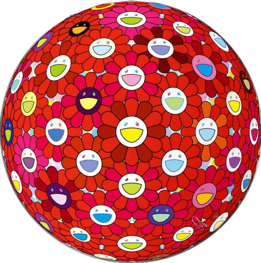 Takashi Murakami, ‘Fireball’, 2022, Print, Offset print, cold stamp and high gloss varnishing, null, Numbered