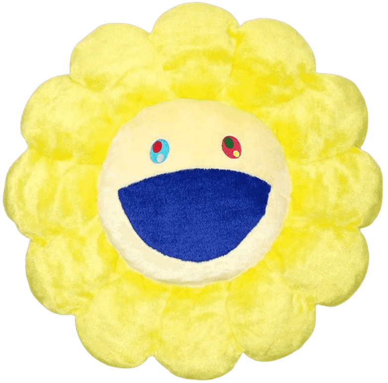 Takashi Murakami, ‘Flower Plush (Yellow - Large)’, 03-11-2018, Collectible, Polyester plush pillow, Kaikai Kiki Co., Ltd., 