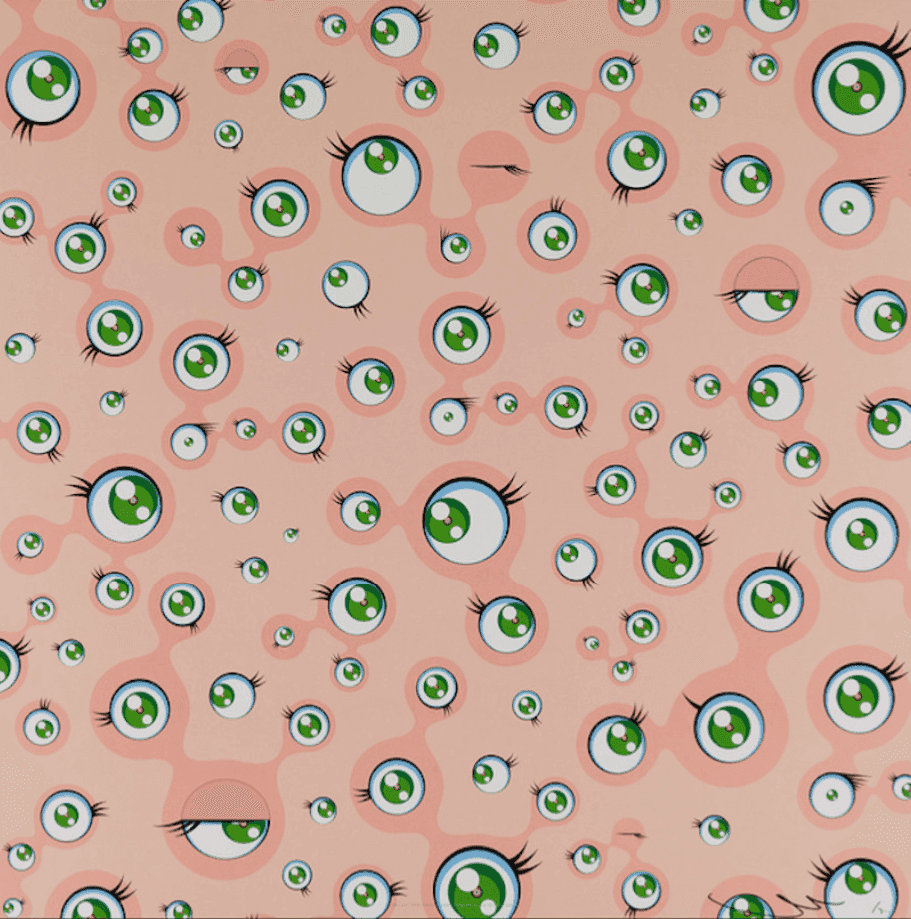 Takashi Murakami, ‘Jellyfish Eyes’, 2011, Print, Lithograph, null, Numbered