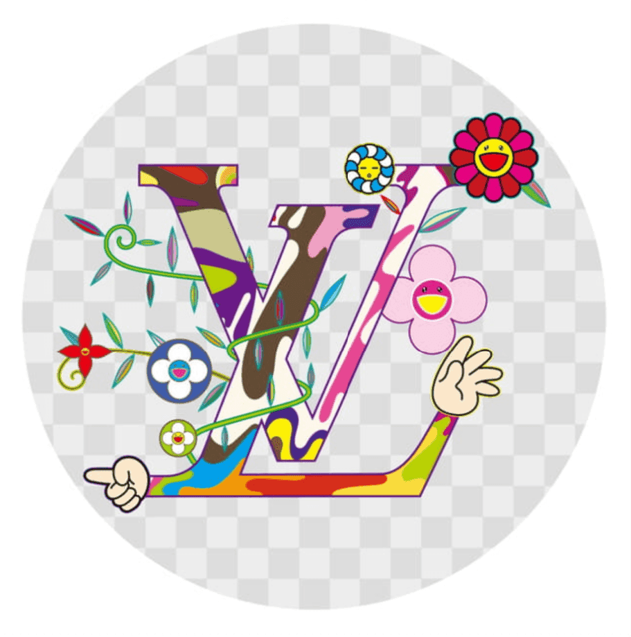 Takashi Murakami, ‘LV Murakami Hands’, 2025, Print, Archival pigment print and silkscreen on paper with pearl, null, Numbered
