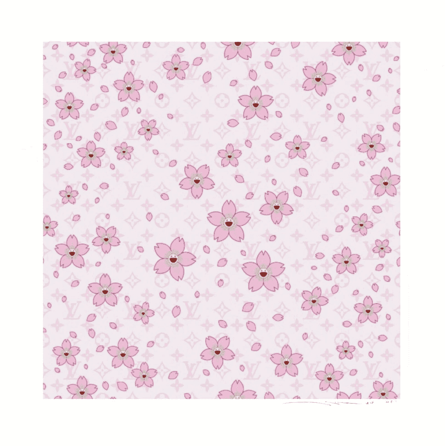 Takashi Murakami, ‘LV Pink Cherry Blossom’, 2025, Print, Silkscreen, null, Numbered