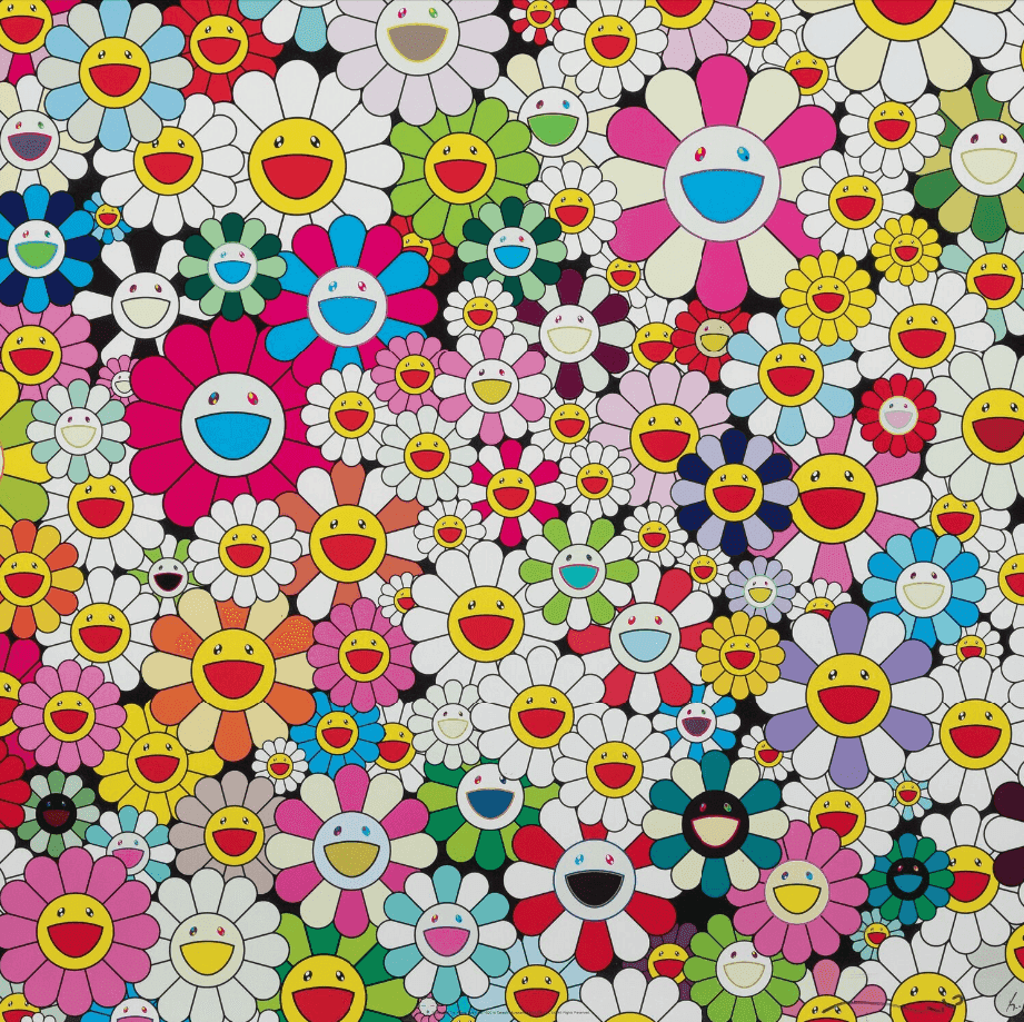 Takashi Murakami, ‘Maiden In the Yellow Straw Hat’, 2010, Print, Offset lithograph in colors on wove paper, null, Numbered