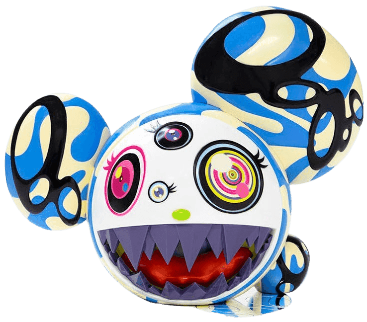 Takashi Murakami, ‘Melting DOB (Ice Blue)’, 20-11-2021, Sculpture, Painted cast vinyl, Tonari no Zingaro, Numbered