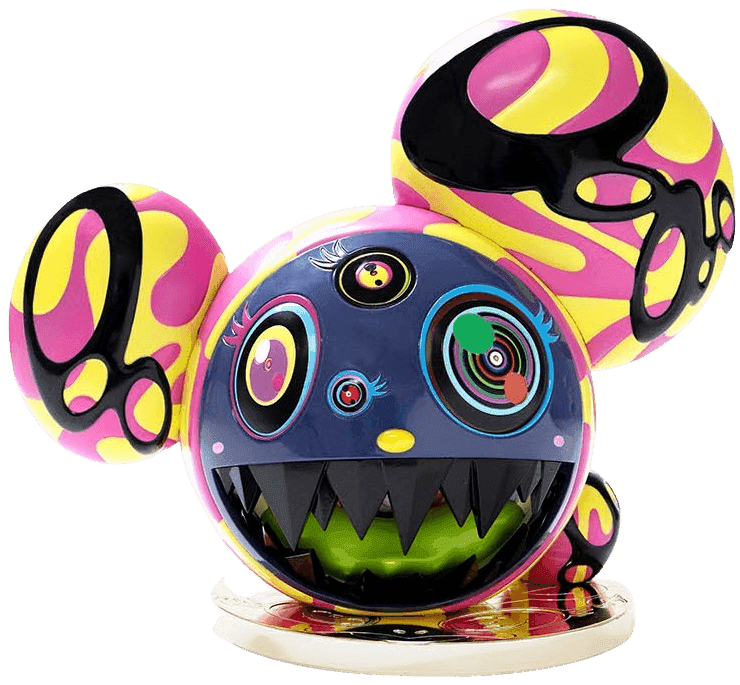 Takashi Murakami, ‘Melting DOB (Strange Pinky)’, 20-11-2021, Sculpture, Painted cast vinyl, Tonari no Zingaro, Numbered
