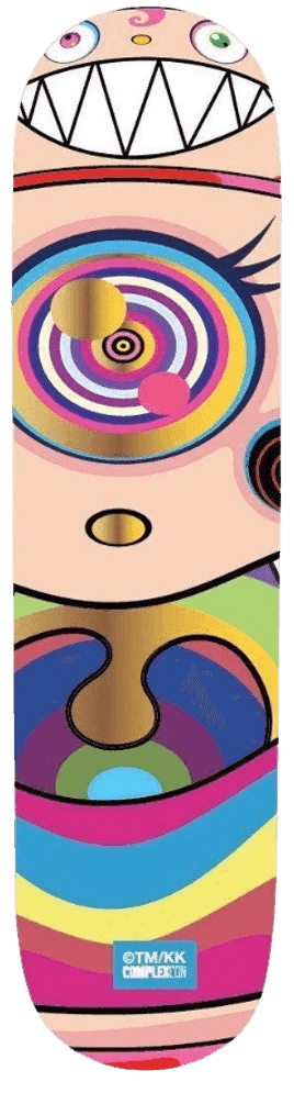 Takashi Murakami, ‘Mouth Skateboard’, 11-04-2017, Collectible, Offset lithographs in colours on skate deck, ComplexCon, 