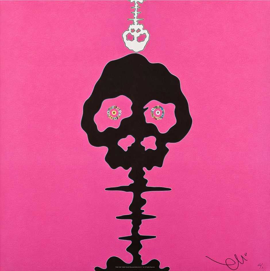 Takashi Murakami, ‘Time Bokan (Pink)’, 24-02-2011, Print, Offset lithograph in colours on wove paper, Kaikai Kiki Co., Ltd., Numbered