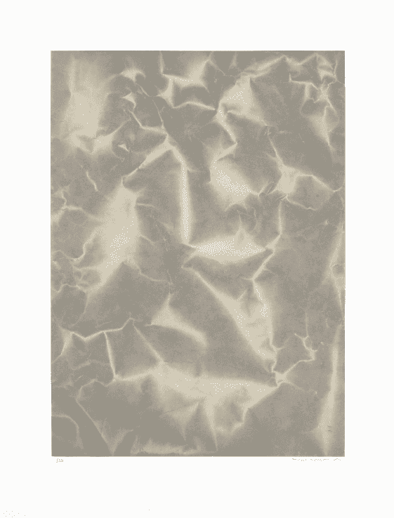 Tauba Auerbach, ‘Plate Distortion II’, 2011, Print, Etching and aquatint, Paulson Bott Press, Berkeley, Dated