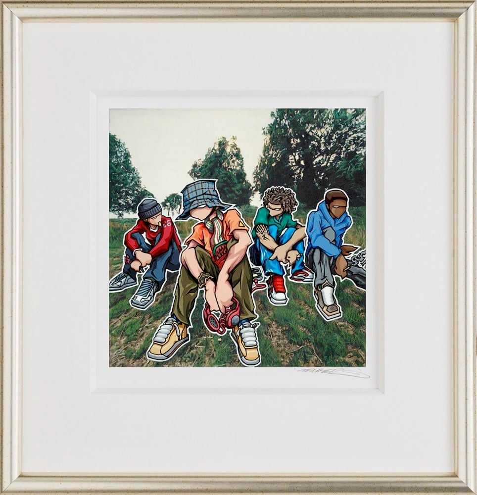 Temper, ‘City Anthems (Mounted)’, 2014, Print, Giclee, Castle Fine Art, Numbered