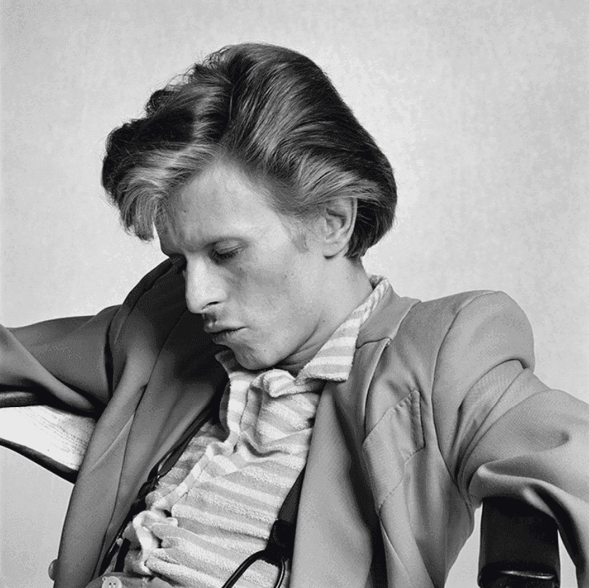 Terry O'Neill, ‘David Bowie’, 1974, Photography, Posthumous estate-stamped gelatin silver print, embossed, null, 