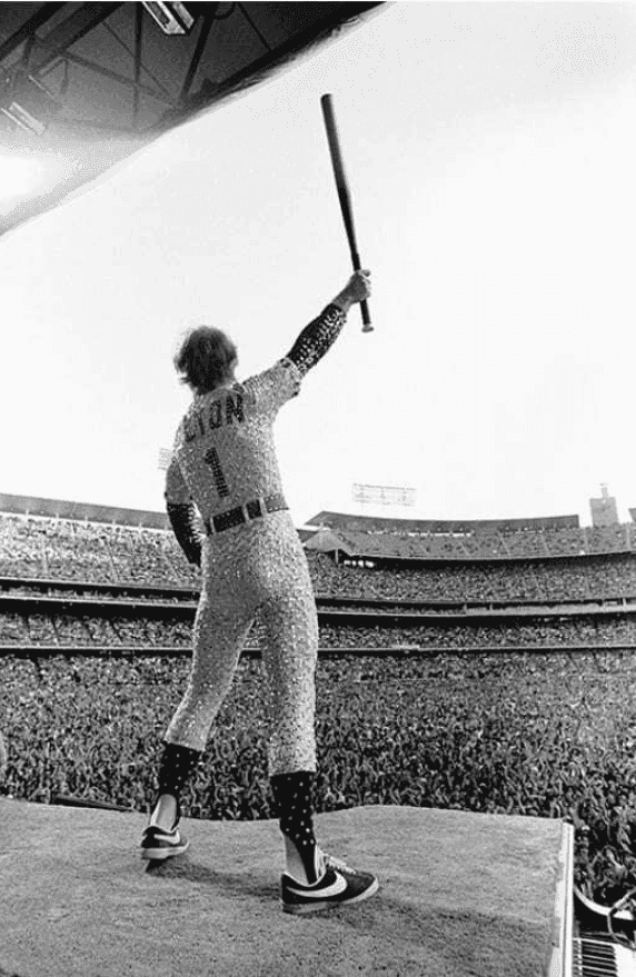 Terry O'Neill, ‘Elton John (EJ010)’, 1975, Photography, Gelatin silver print, null, 