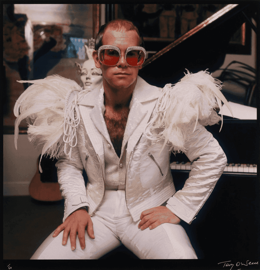 Terry O'Neill, ‘Elton John, Early’, 1970, Photography, C-type print, null, 
