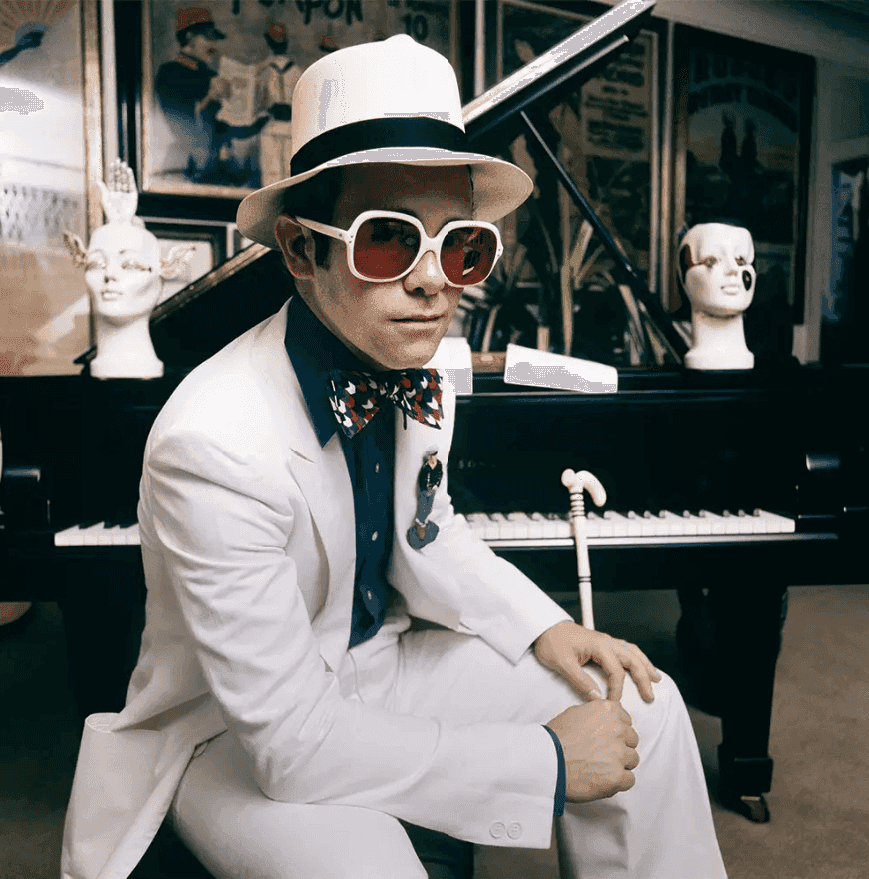 Terry O'Neill, ‘Elton John at home in Windsor’, 1974, Photography, C-Type Color photograph, null, 